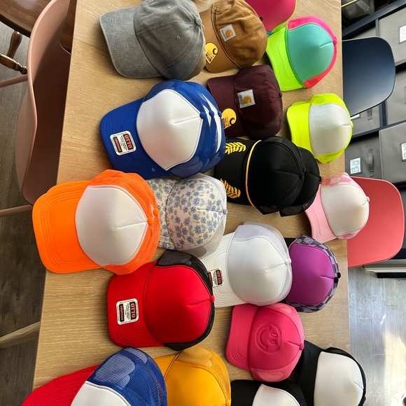 OTTO Trucker Hats in Bold Colors PERFECT FOR HAT BAR! - Picture 5 of 5